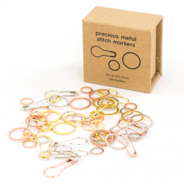 Precious Metal Stitch Markers – Modern Daily Knitting