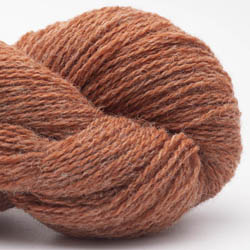 BC Garn Bio Shetland GOTS brown orange