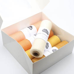 Kremke Soul Wool Schachtel mit Sichtfenster weiß