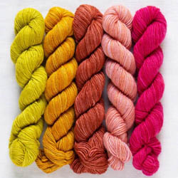 Manos del Uruguay Fino minis kit Hand dyed Sybil