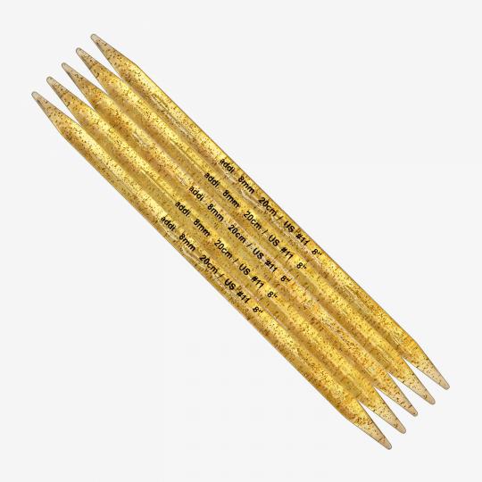 Addi 401-7 addiChampagne double pointed needles 7mm