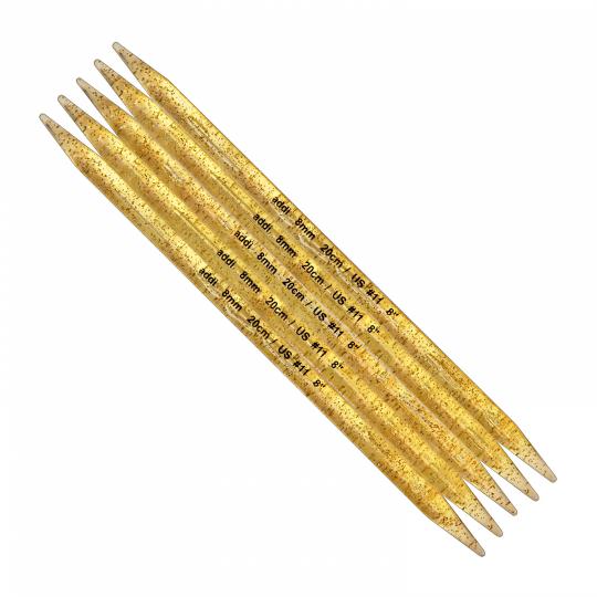 Addi 401-7 addiChampagne double pointed needles 7mm