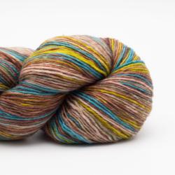 Kremke Soul Wool Lazy Lion laine à chaussettes 						Deep Water self-striping						