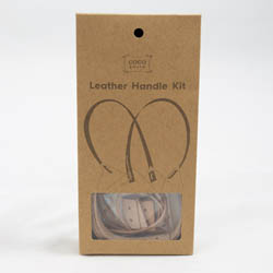 CocoKnits Leather Handle Kit - Ledergriffe