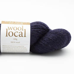 Erika Knight Wool Local 100g Bingley navy