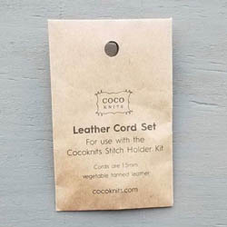 CocoKnits Leather Cord Set lether cords