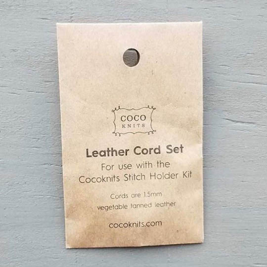 CocoKnits Leather Cord Set leather cords