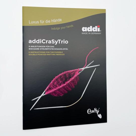 Addi 818-0 pattern booklet addiCraSyTrio (German only) Deutsch