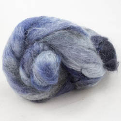 Cowgirl Blues Fluffy Mohair gradient Moody Blues