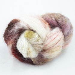 Cowgirl Blues Fluffy Mohair gradient Peaches and Cream