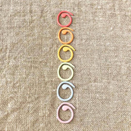 CocoKnits Colored Split Ring Markers Medium