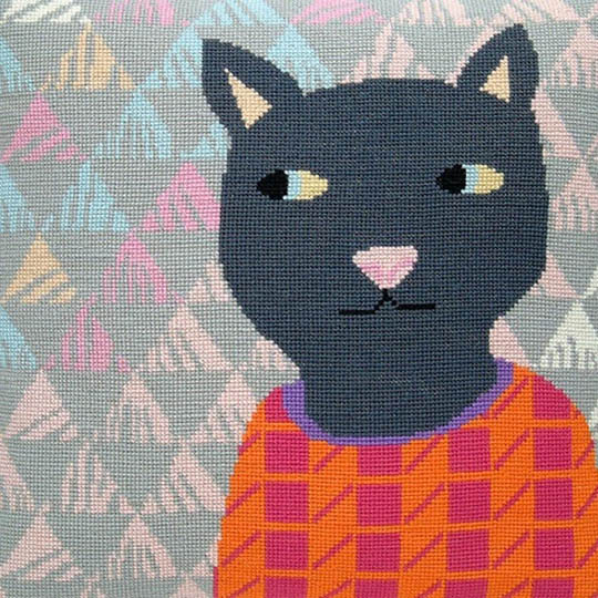 Fru Zippe Kissen Katze 74-0295 Katze