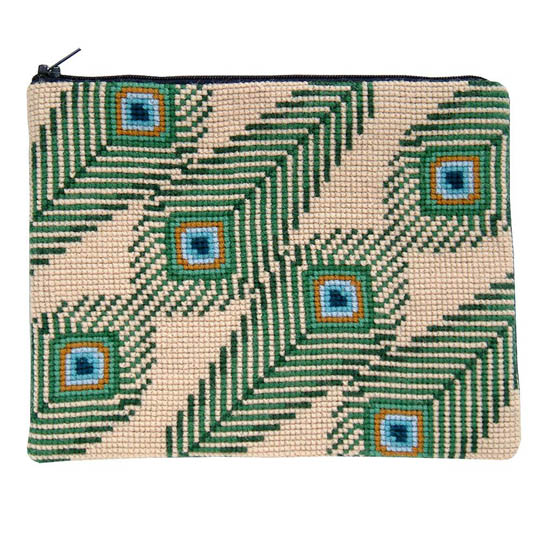Fru Zippe Kosmetiktasche Federn 71-0446 Federn