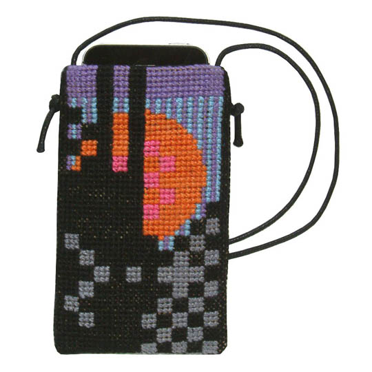Fru Zippe Handytasche Sonne verschiedene Farben Schwarz