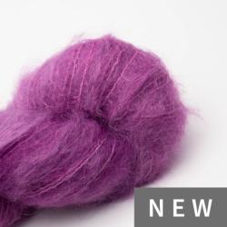 Cowgirl Blues Fluffy Mohair Unie Teint à la main Girls Night