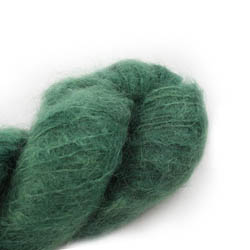 Cowgirl Blues Fluffy Mohair solids 13-Rainforest