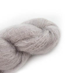 Cowgirl Blues Fluffy Mohair Unie Teint à la main 04-Sable