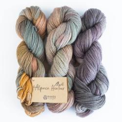 Manos del Uruguay Alpaca Heather FARBverlauf handgefärbt