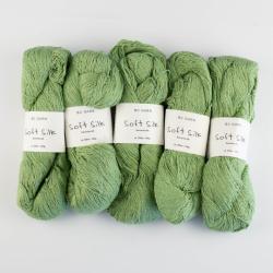 BC Garn Soft Silk Garnpaket 500g Blassgrün