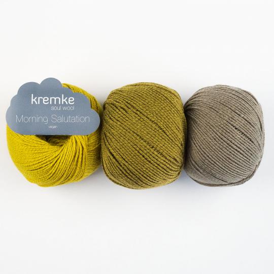 Kremke Soul Wool MORNING SALUTATION VEGAN Weiß