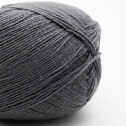 Kremke Soul Wool Edelweiss classic 4ply 100g 						dark grey						
