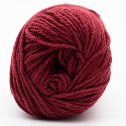 Kremke Soul Wool Karma Cotton, coton recyclé 						bordeaux						