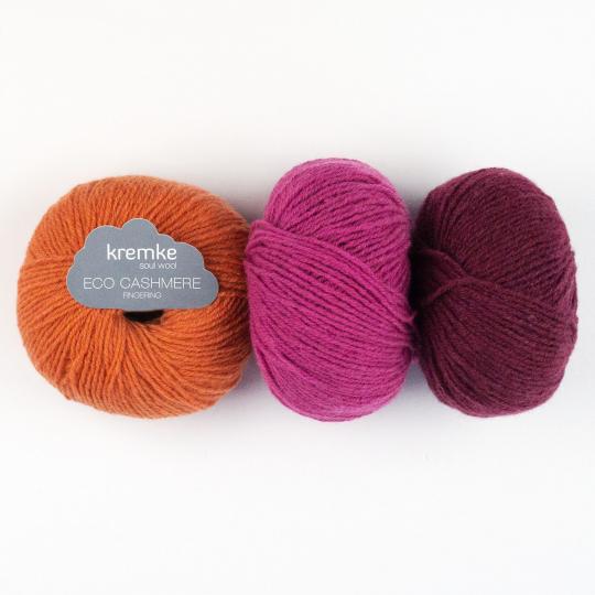 Kremke Soul Wool Eco Cashmere fingering 25g Violett