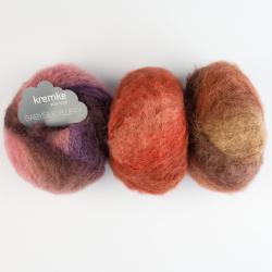 Kremke Soul Wool Baby Silk FLUFFY Farbverlauf