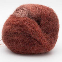 Kremke Soul Wool Baby Silk FLUFFY Farbverlauf Dunkelrot Partie 0