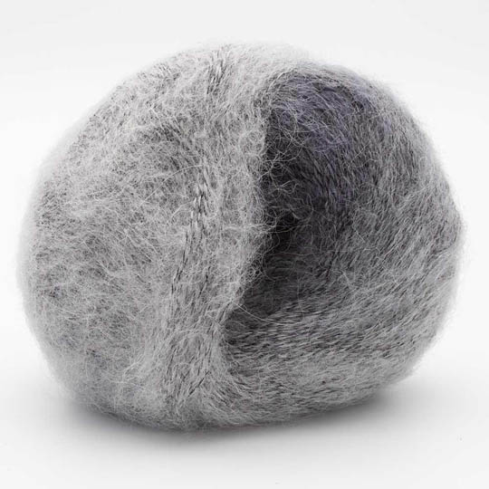 Kremke Soul Wool Baby Silk Fluffy Gradient Silber