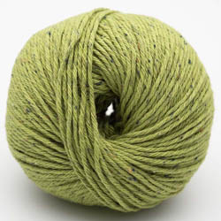 Erika Knight Gossypium cotton TWEED Lime Green