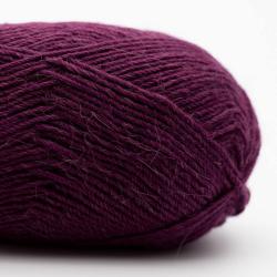 Kremke Soul Wool Edelweiss ALPAKA 4fach 25g Dunkelviolett