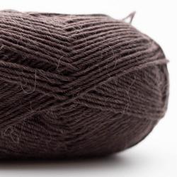 Kremke Soul Wool Edelweiss Alpaka 4-fach 25g Dunkelbraun
