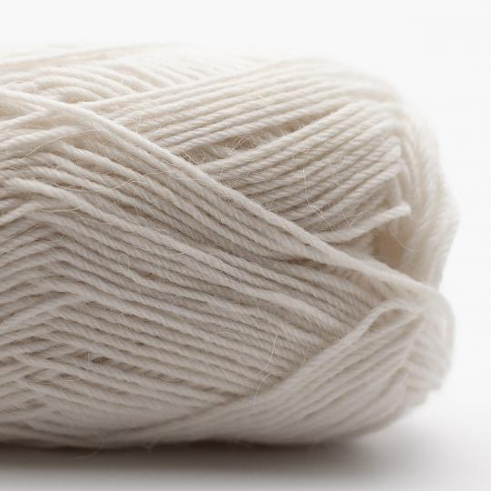 Kremke Soul Wool Edelweiss ALPAKA 4fach 25g Weiß