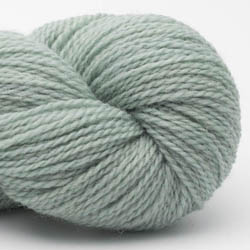 Erika Knight British Blue Wool fingering Frosty Green