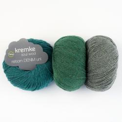 Kremke Soul Wool Reborn Denim UNI