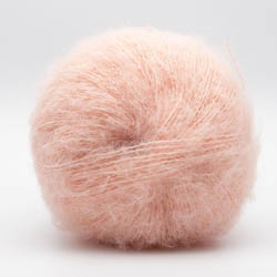 Kremke Soul Wool Baby Silk Fluffy Solid Pfirsich
