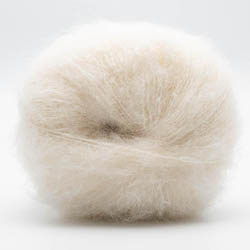 Kremke Soul Wool Baby Silk Fluffy Solid Weiß