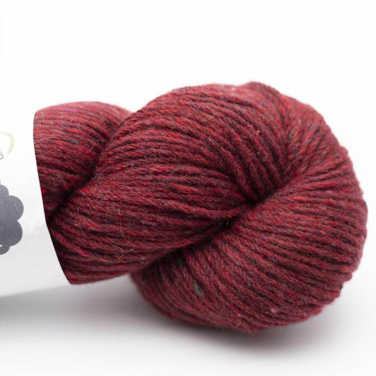 Kremke REBORN WOOL RECYCLED Kirschrot Melange