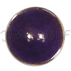 Jim Knopf Coco wood button like ceramics in several sizes Dunkelviolett
