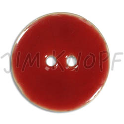 Jim Knopf Coco wood button like ceramics in several sizes Rot