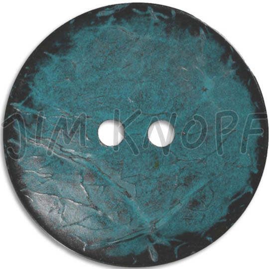 Jim Knopf Cocos button flat 50mm Grau