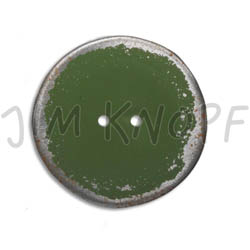 Jim Knopf Button from recycled crown cap used look 30mm Grün