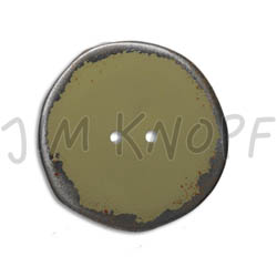 Jim Knopf Button from recycled crown cap used look 30mm Oliv