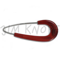 Jim Knopf Horn Needle 88mm Rot