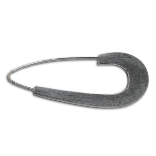 Jim Knopf Horn Nadel 88mm Schwarz