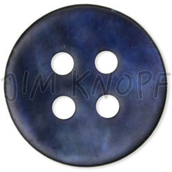 Jim Knopf Mother of pearl button in different sizes Blau