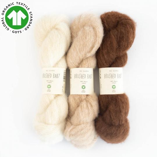 Brushed Baby GOTS undyed Limited Edition