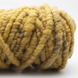 Kremke Soul Wool RUGby Teppichwolle gefärbt Olive meliert