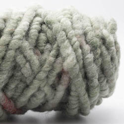 Kremke Soul Wool RUGby Teppichwolle gefärbt Grün-Rost meliert